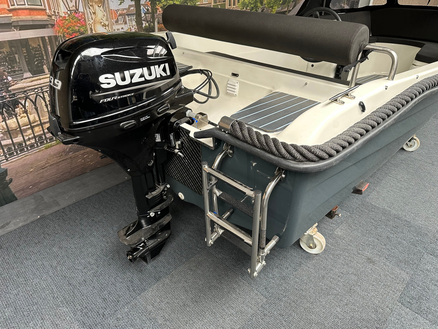 Naute 455 met Suzuki 9.9PK