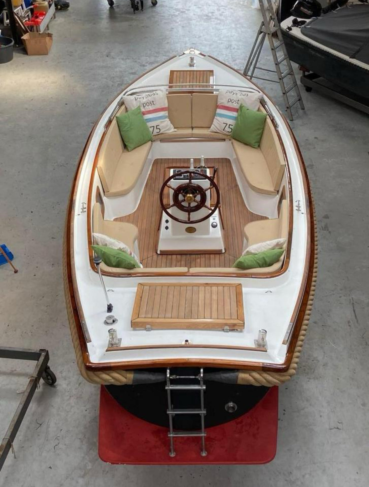 Makma 700 Vlet met nieuwe cabrioletkap in topstaat.