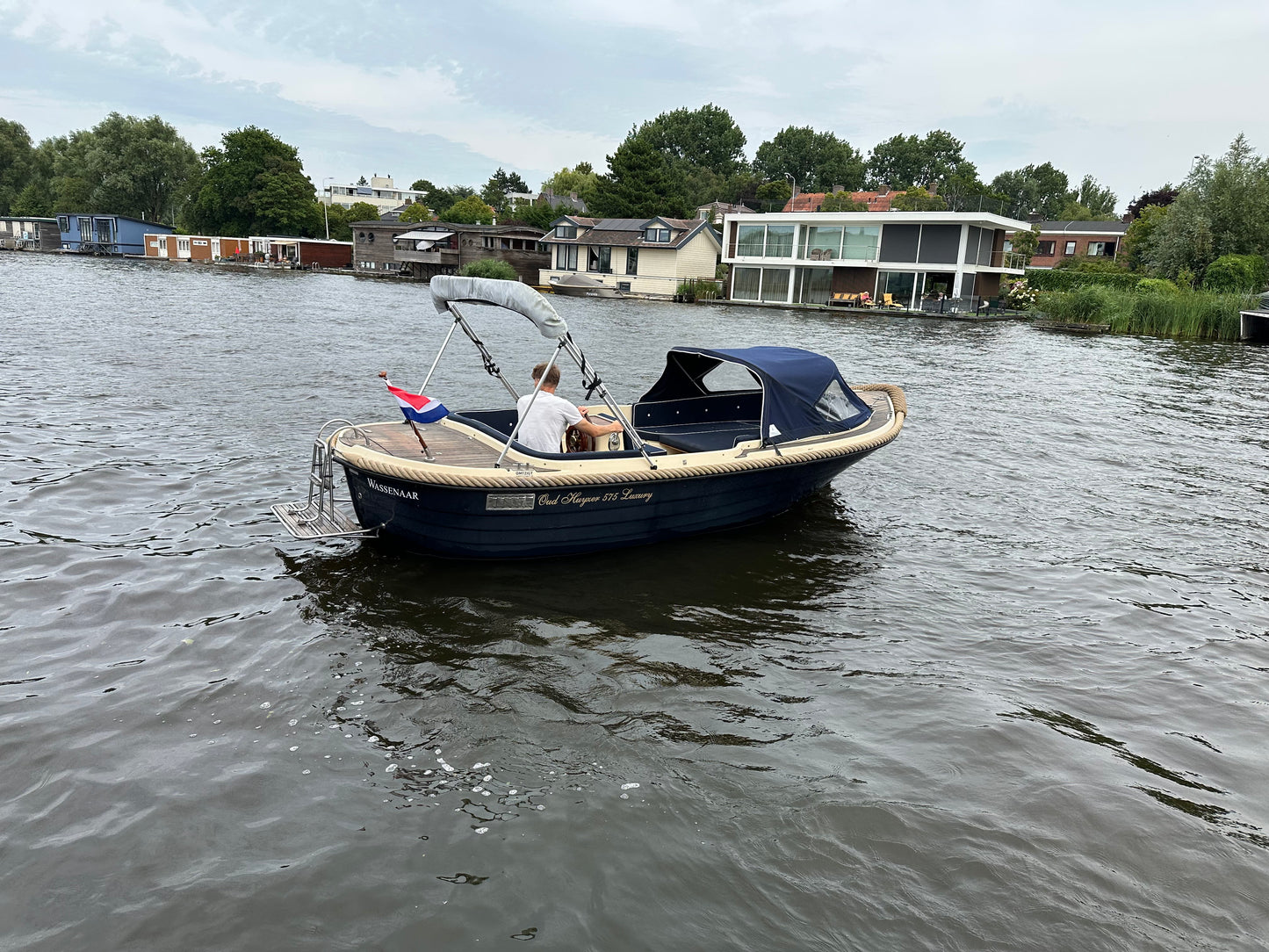 Oud Huijzer 575 met 15PK Suzuki motor | Direct leverbaar
