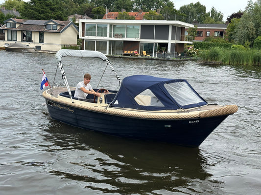 Oud Huijzer 575 met 15PK Suzuki motor | Direct leverbaar