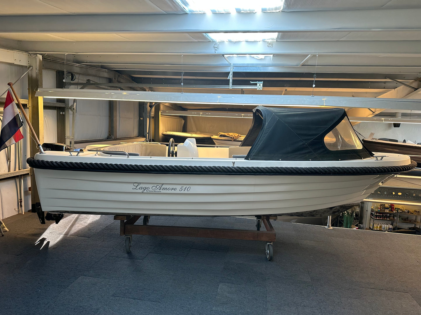Lago Amore 510 inclusief Suzuki 9.9 buitenboordmotor