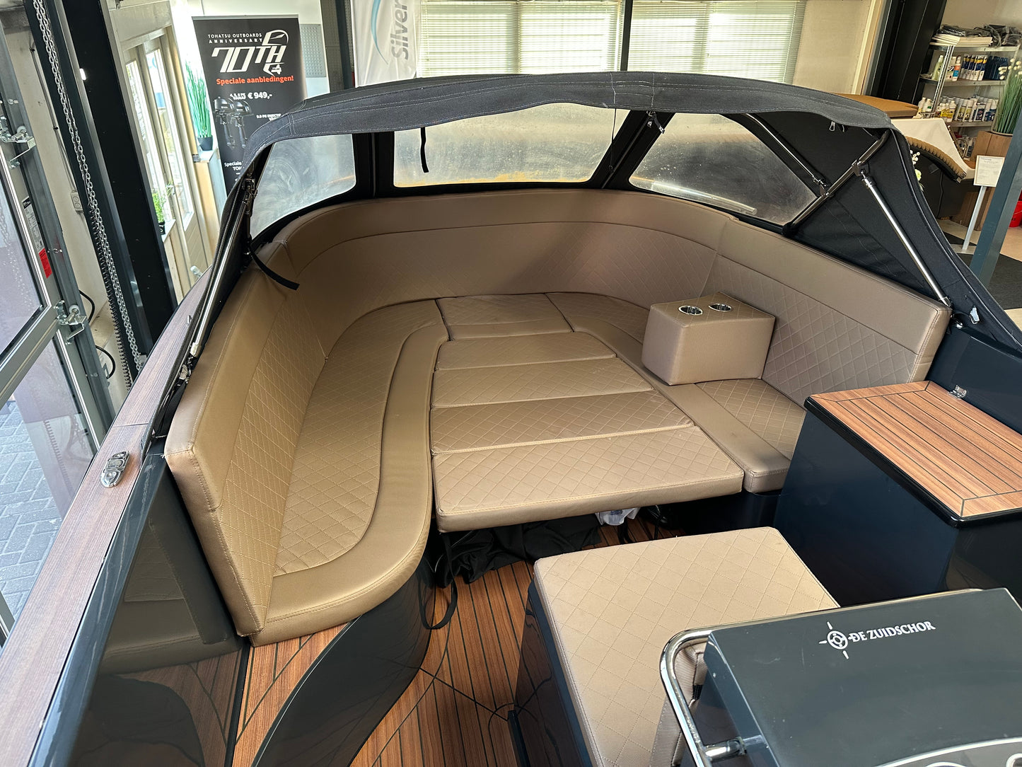 Maxima 630 met Vetus 4 cillinder